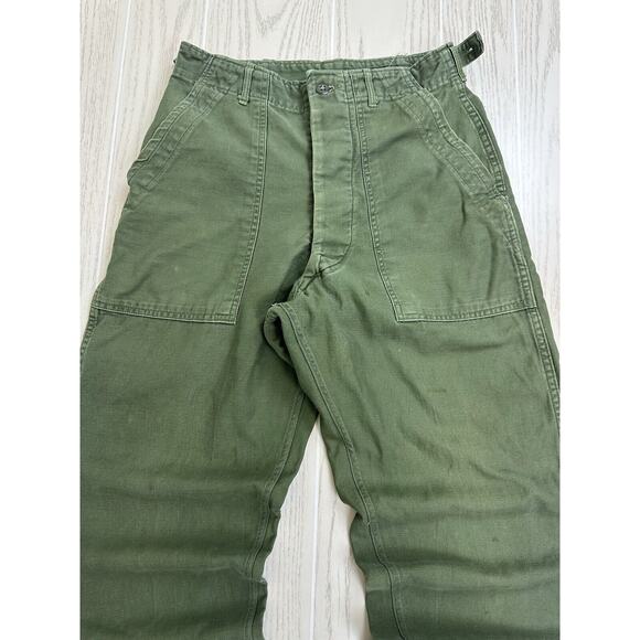 Vintage 70s OG 107 Military Pants - Picture 3 of 11